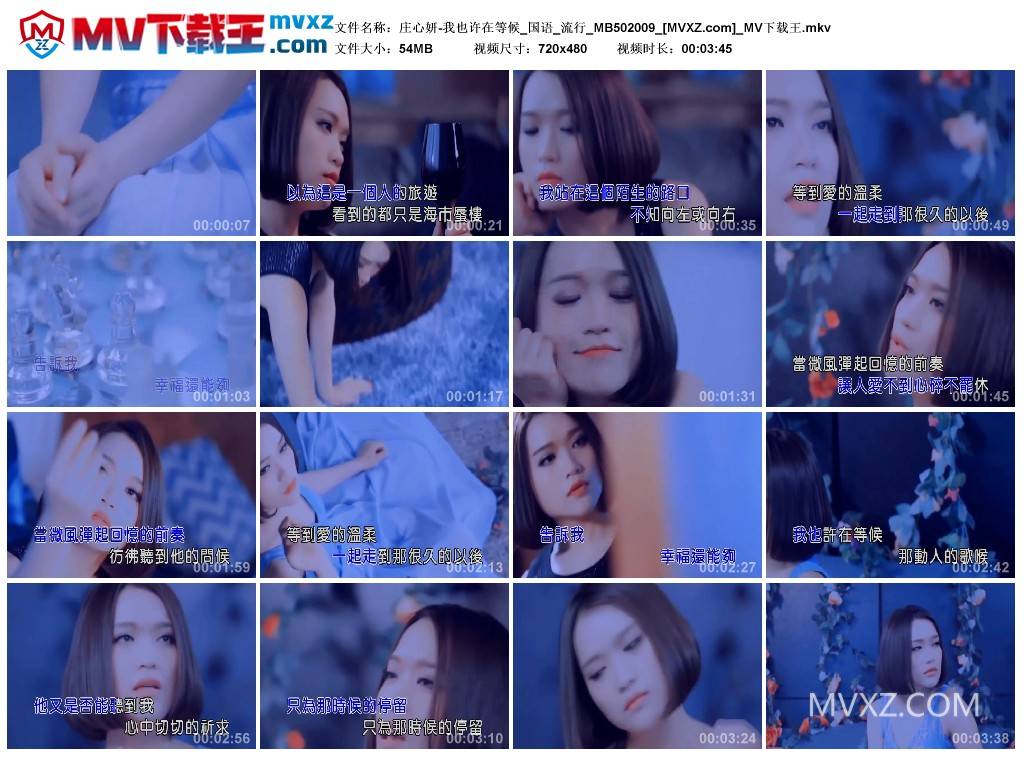 庄心妍-我也许在等候_国语_流行_MB502009